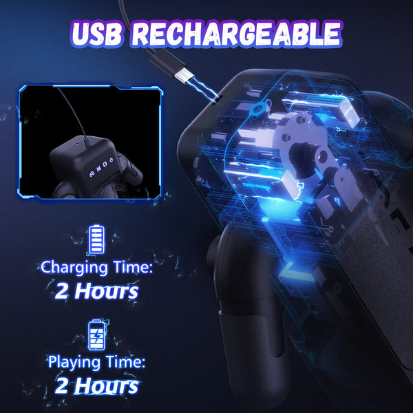 Robot Gaming Stick Design Retractable Vibration Masturbator