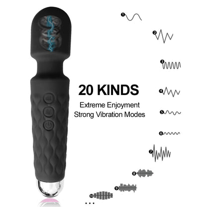 Amazon Top Selling Multi Usage Adult Video Style Massage Vibrator