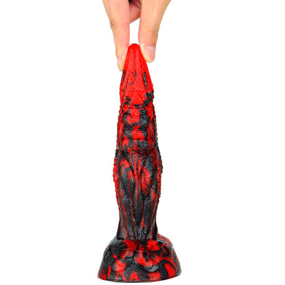 Fantasy Unique Sculpt Health Friendly Safe Silicone Dildo
