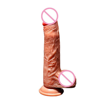 Remote Controlled Vibrating Swinging Intelligent Heating Dildo