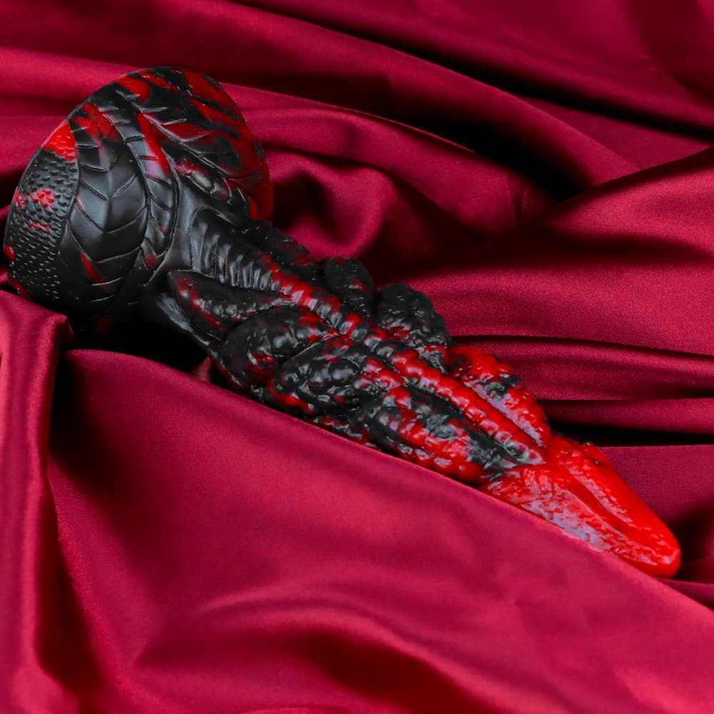 Fantasy Unique Sculpt Health Friendly Safe Silicone Dildo